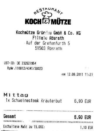 bbrp Höffner Kochmütze Restaurant